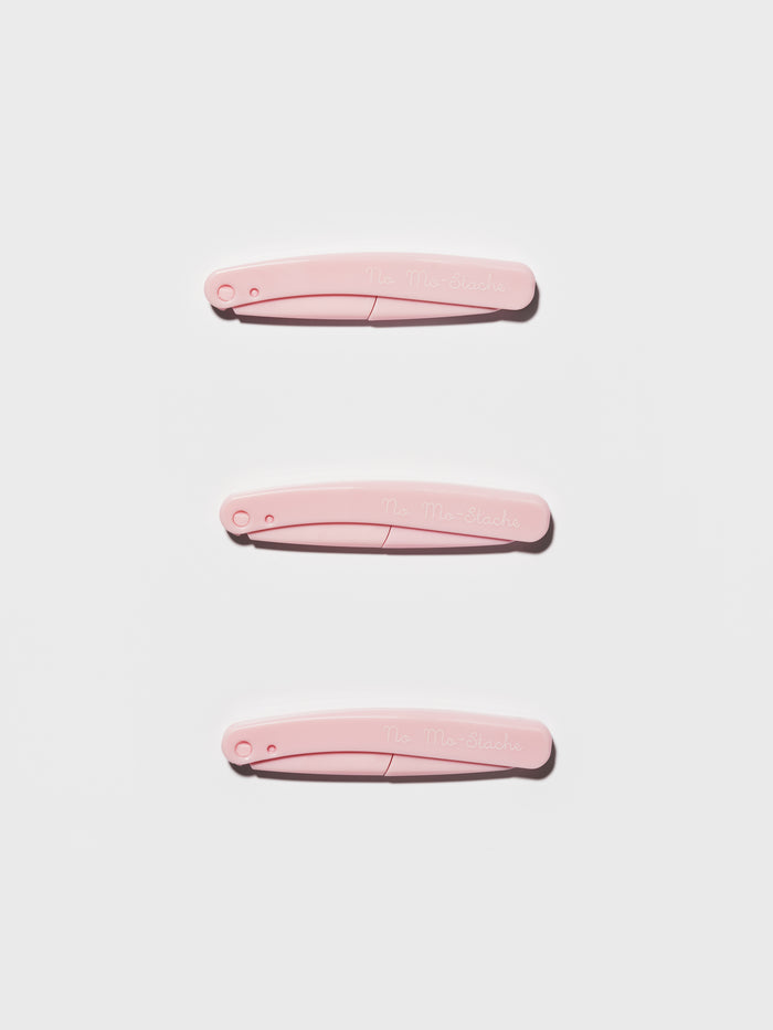No Mo-Stache Facial Razor (3 Pack Bundle)