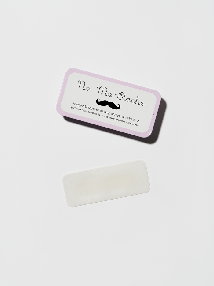 No Mo-Stache Lip Wax Kit 40 Strips (2 Pack Bundle)